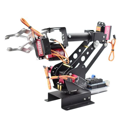 6dof robot arm electrical enclosure|diy 6 channel robot arm.